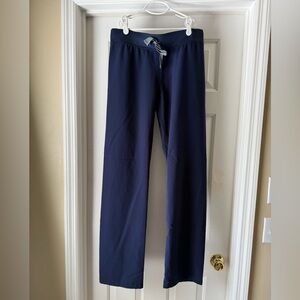 Figs Navy Blue Livingston Scrub Pants Small Tall